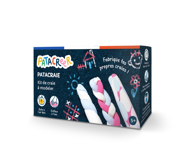 Boîte Ma craie, pâte qui devient craie - Patacreer