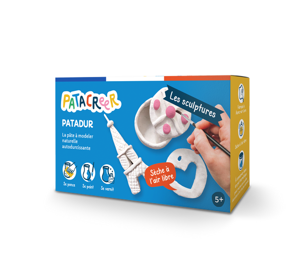 Boîte Mes sculptures 2 × 80 g - Patacreer