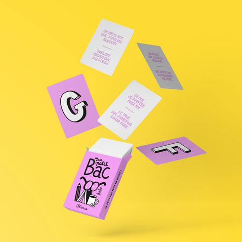 Cartes du mini jeu Mon Petit Bac de Minus