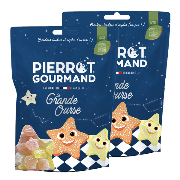 Sachet de bonbons La Grande Ourse, confiserie fabriquée en Corrèze
