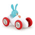 Voiture en bois Boizoos Raoul le lapin - Vilac, fabriqué en France