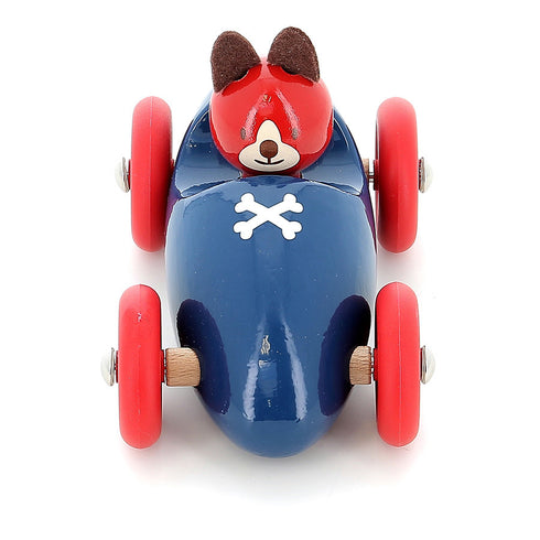 Voiture en bois Boizoos Lucien le chien - Vilac, fabriqué en France