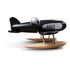 Hydravion noir en bois - Vilac, fabriqué en France