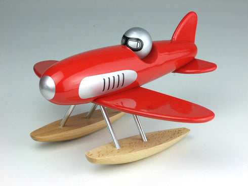 Hydravion rouge en bois - Vilac, fabriqué en France