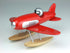 Hydravion rouge en bois - Vilac, fabriqué en France