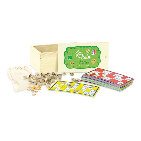 Jeu de loto en bois - Vilac, fabriqué en France
