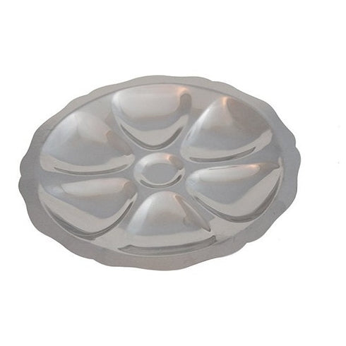 Assiette à huîtres 6 trous