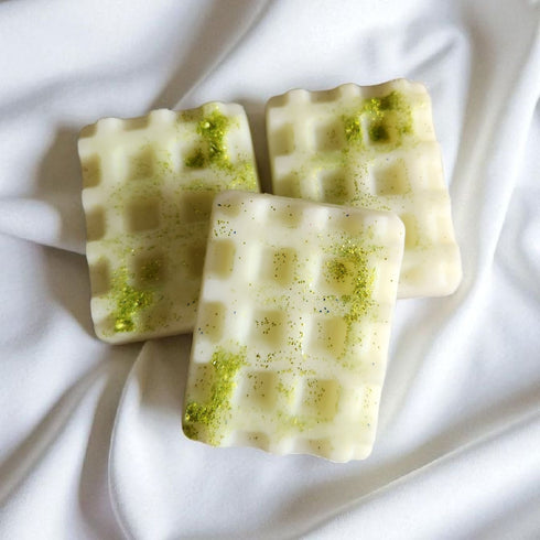 Fondant parfumé Monoï Pomme en cire végétale, Les Senteurs de Maly