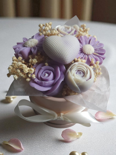 Bouquet de Fondants Fleur de Coton - Les Senteurs de Maly