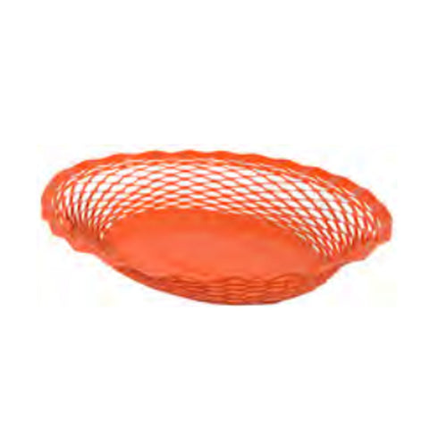 Corbeille à pain ovale grand modèle orange - Roger Orfèvre