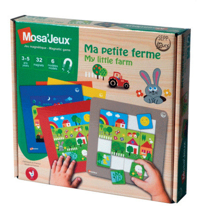 Mosa'Jeux Mon Petit Safari - SEPP Jeux - jeu magnétique éducatif et créatif fabriqué en France SEPP Jeux