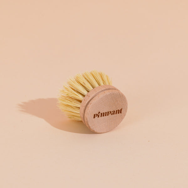 Tête de Rechange pour Brosse Vaisselle – Pimpant (Hêtre & Agave) - J'achète français - PIMPANT