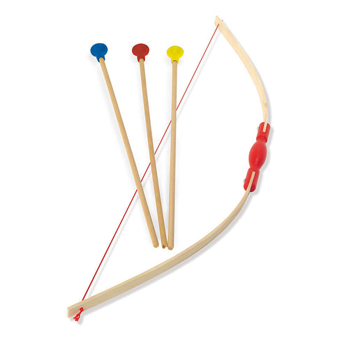 Arc en bois et 3 flèches Vilac