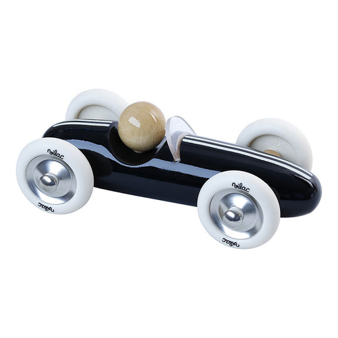 Voiture en bois Grand prix vintage modèle medium noir - Vilac, jouet en bois fabriqué dans le Jura