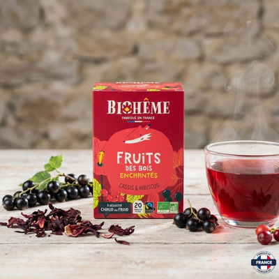 Infusion Fruits des Bois Enchantés Bio · Biohème (20 sachets) - J'achète français - Biohême